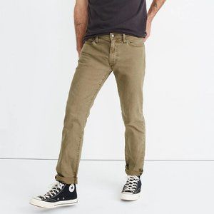 Madewell Garment-Dyed Slim Everyday Flex Jeans